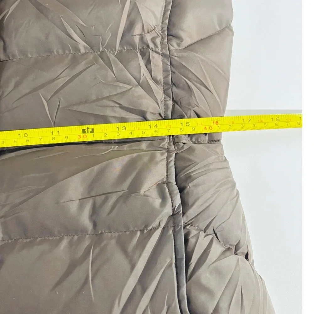 J. Crew Brown Puffer Vest Women's Jacket | Size Small‎